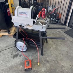 RIDGID 1822-I Auto Chuck Pipe Threading Machine