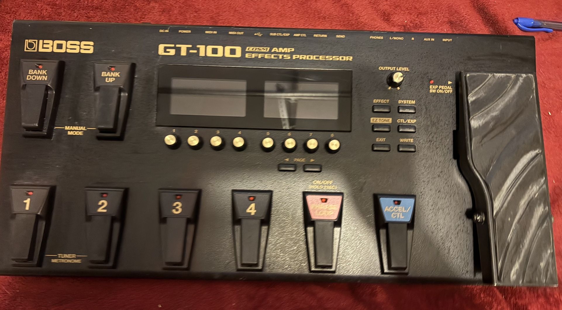 Boss GT100 Effects Processor 