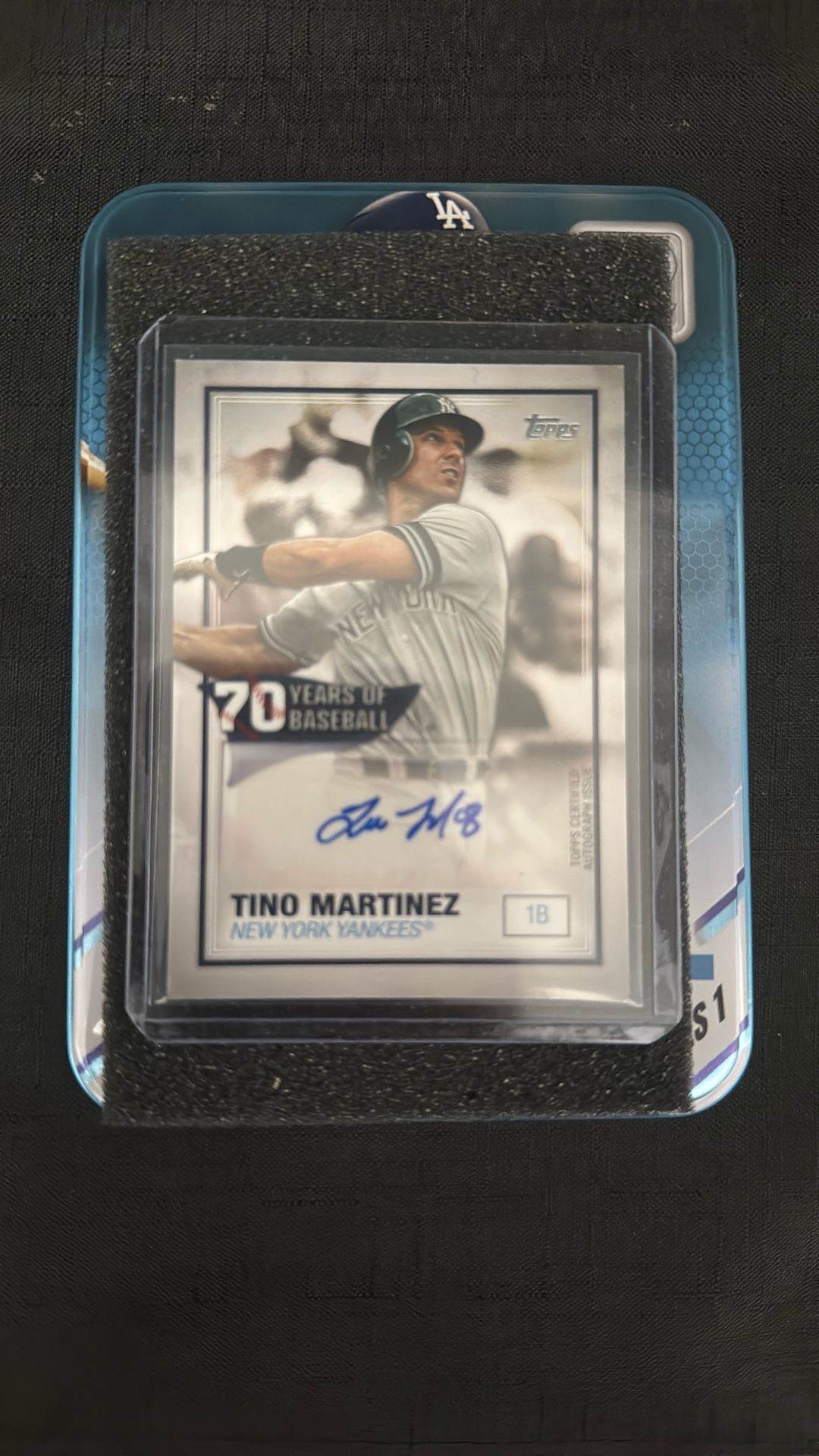 Tink Martinez Topps Auto 