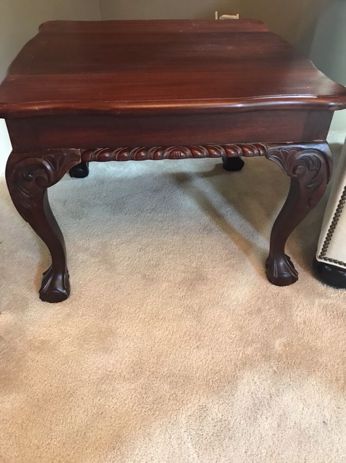 Cherry end tables