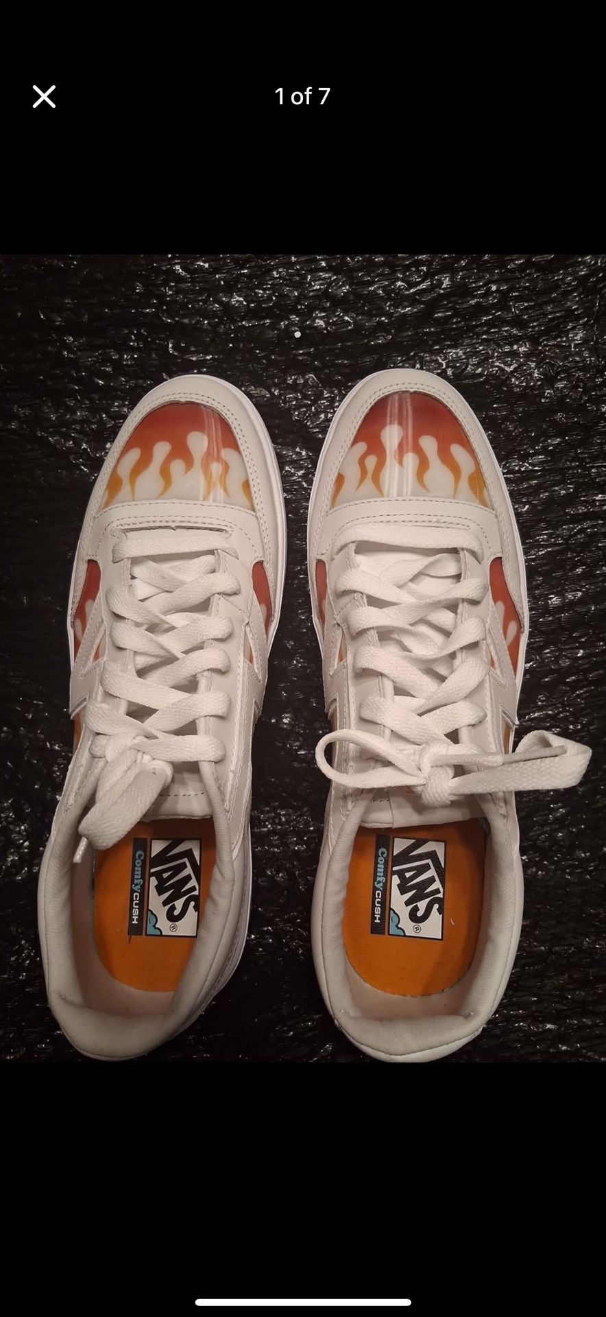 Vans - Men’s Shoes - Size 12 - With Flames $45
