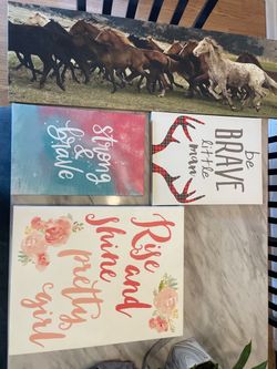 Decorative Wall Art Canvases