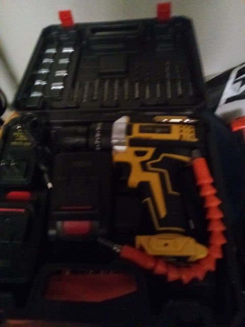 Cordless Drill Kit New. For Father's Dayh