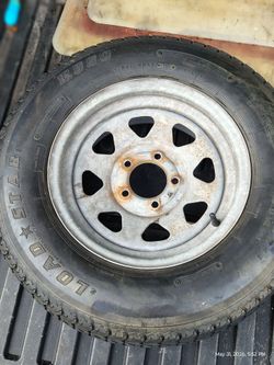 Trailer tire. 205/75 D14