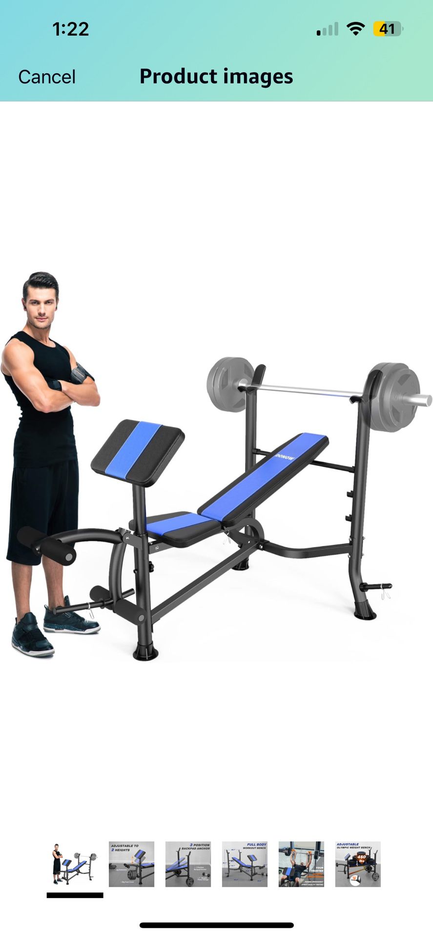 Olympic Workout Bench 