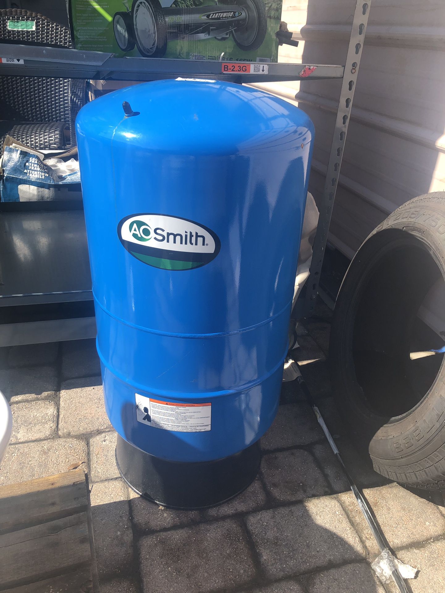 A.O. Smith 20 gallon Vertical pressure tank