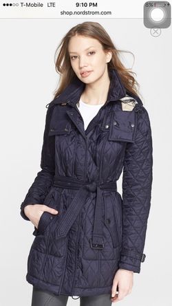 Finsbridge Belted Quilted Jacket Burberry Brit for Sale in