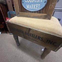 Farmhouse Stool Foot Rest