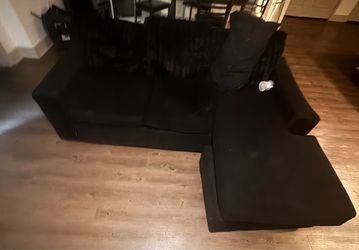 Black small sectional