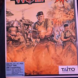 Operation Wolf “take No Prisoners” Vintage PC Game 1989