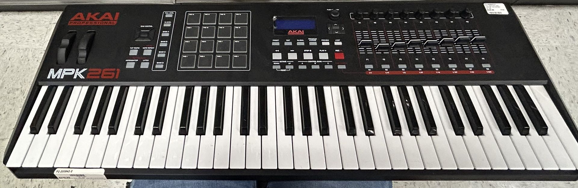 AKAI Professional MPK261 Performance Keyboard Controller.