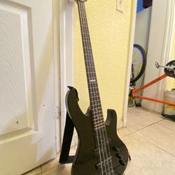 LTD B-50 by ESP Bass Guitar with Gorilla Bass Amp GB-30