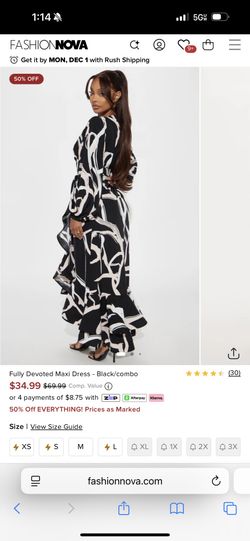 Beautiful Fashion Nova Holiday Dress