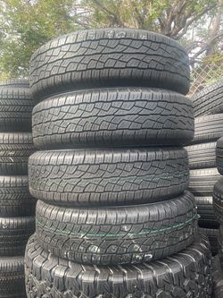 Set of four Used 225/70R16 $300, Brand Bridgestone