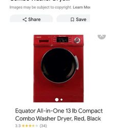 Combo Washer & Dryer Is  Portable!