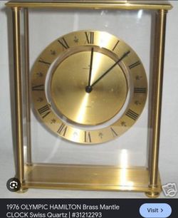 Hamilton  1976  clock vintage