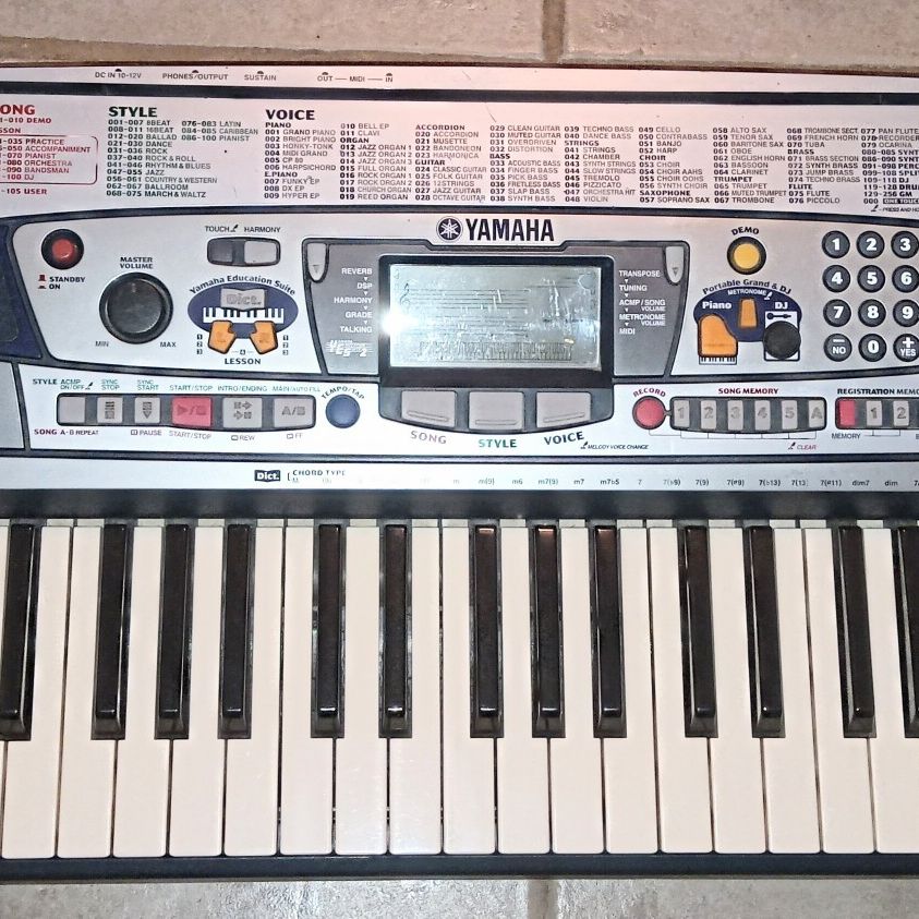 Psr 280 sale keyboard