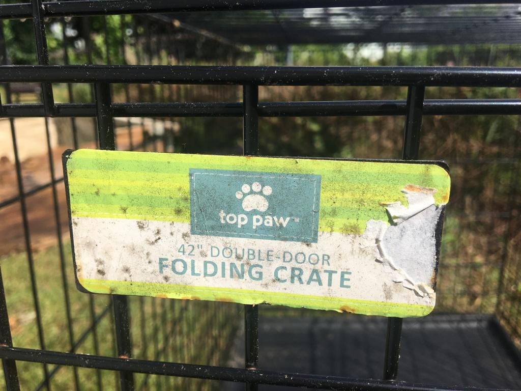 Double Door Folding Crate 42”