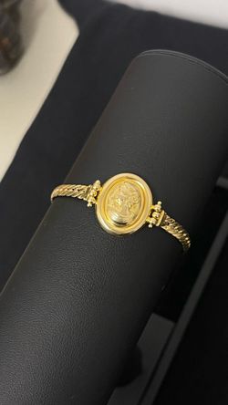 18k gold bracelet