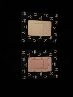 Juicy Couture Bow Picture Frames Set of 2