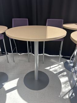 Cafe Bar Height Table (W/Chairs)