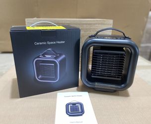 Portable Heater & Cooling Fan 1000W