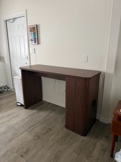 Mid-Century Kitchen Table with Drawer and Storage