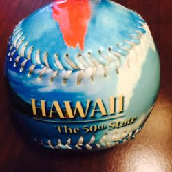Hawaii print baseball (Brand New)