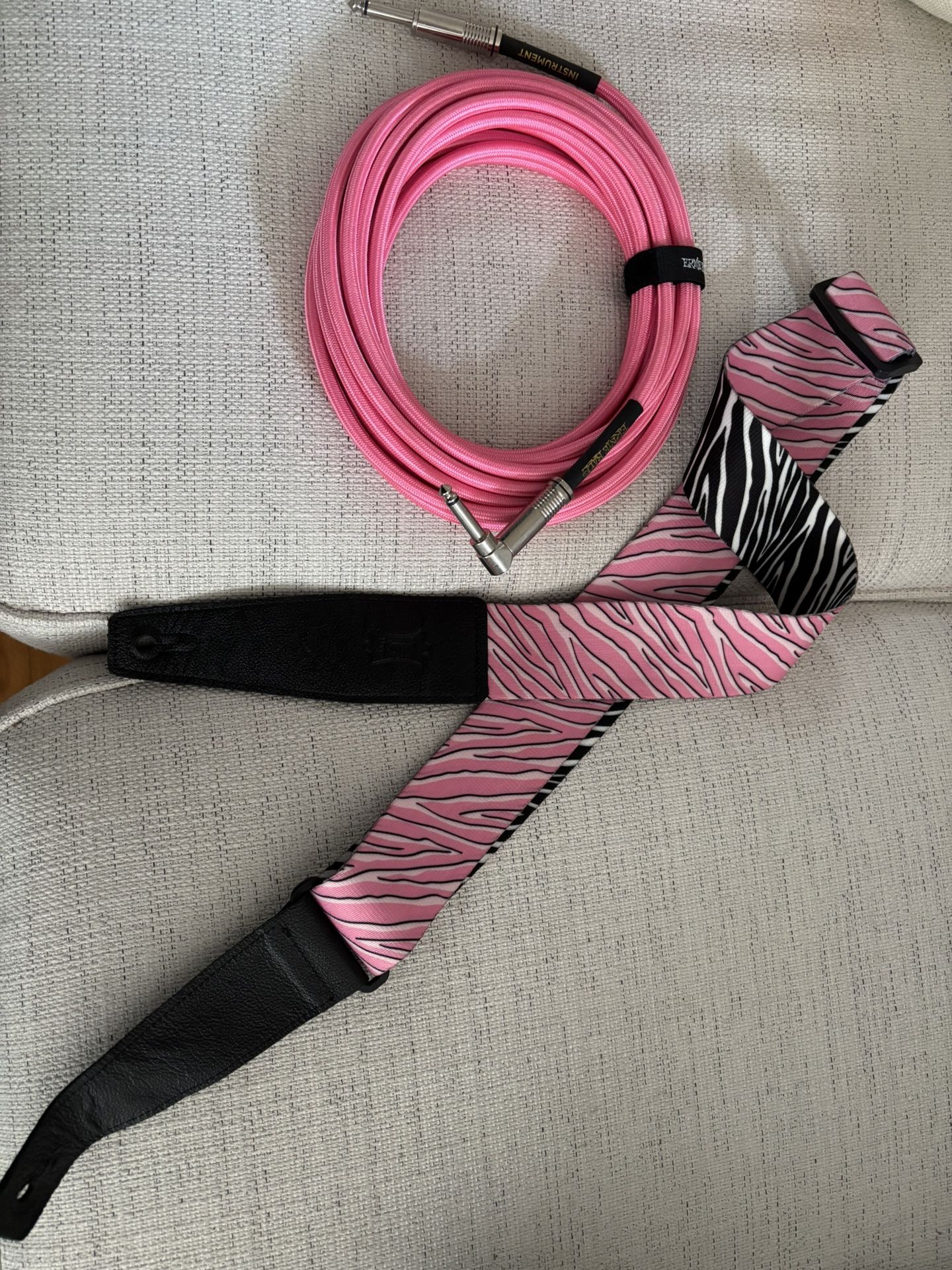 New Guitar Cord And Strap 