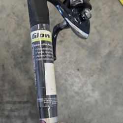 Rhino Glow Tip Fishing  With Reel