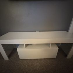 TV Stand for 32/40/50/55 Inch TV, Modern  with Large Drawer