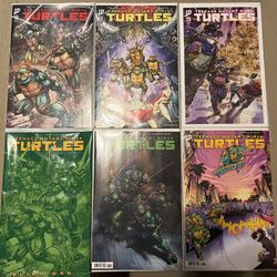 TMNT #13 Comic / VARIANT F BLIND BAG — FULL SET PULLS (A thru E) 