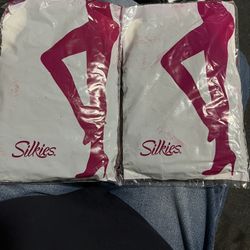 Just Reduced!!  Silky Nylons Queen-Mocha