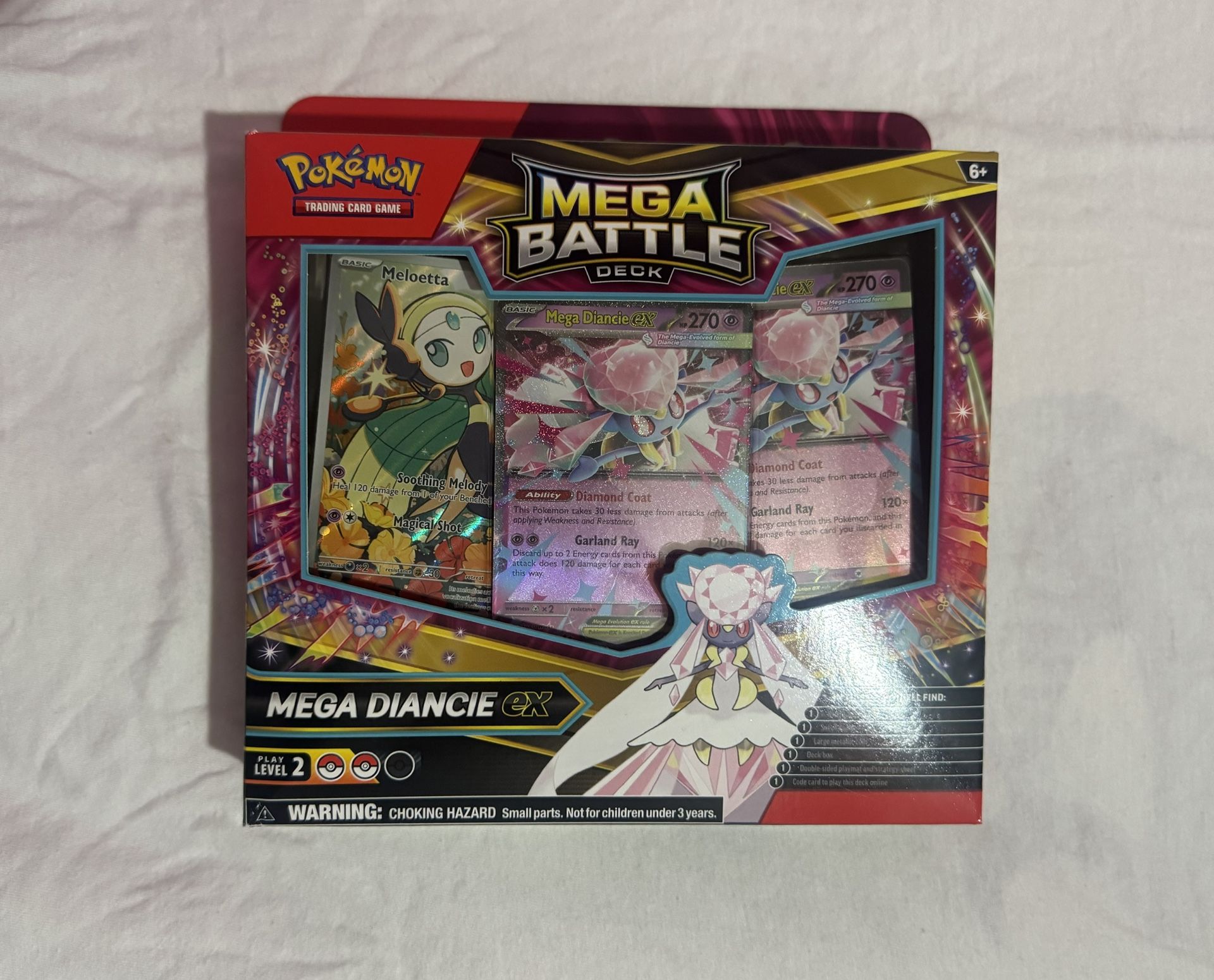 Pokemon Mega Diancie Battle Deck