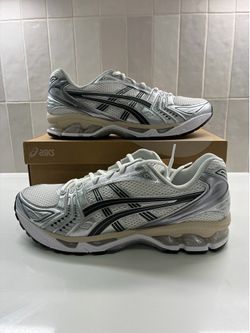 Size 13 ASICS Gel-Kayano 14 White Graphite Grey