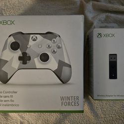 Xbox One Wireless Controller With Wireless Adapter