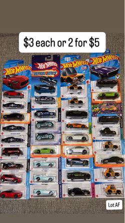 $3 Hot Wheels