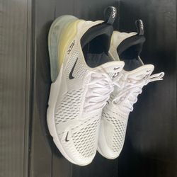White Nike Air 27c 
