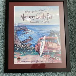 Poster, Mirrors & Queen Headboard