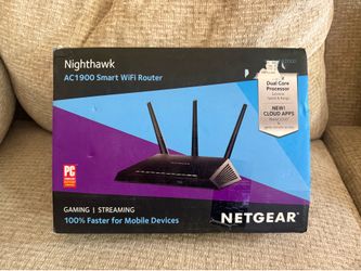 NETGEAR Nighthawk AC1900 Dual Band Smart WiFi Router R7000 -  Open Box