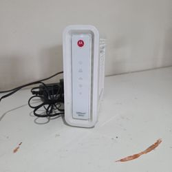 Arris Surfboard cable modem.