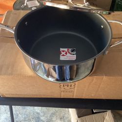 Botes Olla De Chet De 4 QT Antiadherente Princess House Nueba