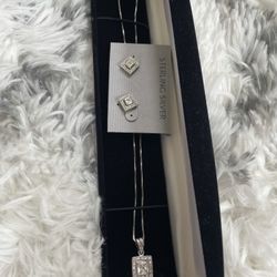 NEW! STERLING SILVER 925 PENDANT/EARRINGS