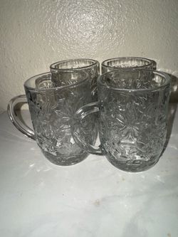 tazas de cristal Fantasia de Princess House