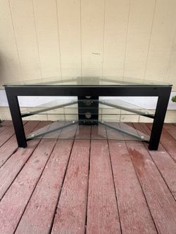 Glass Entertainment Center