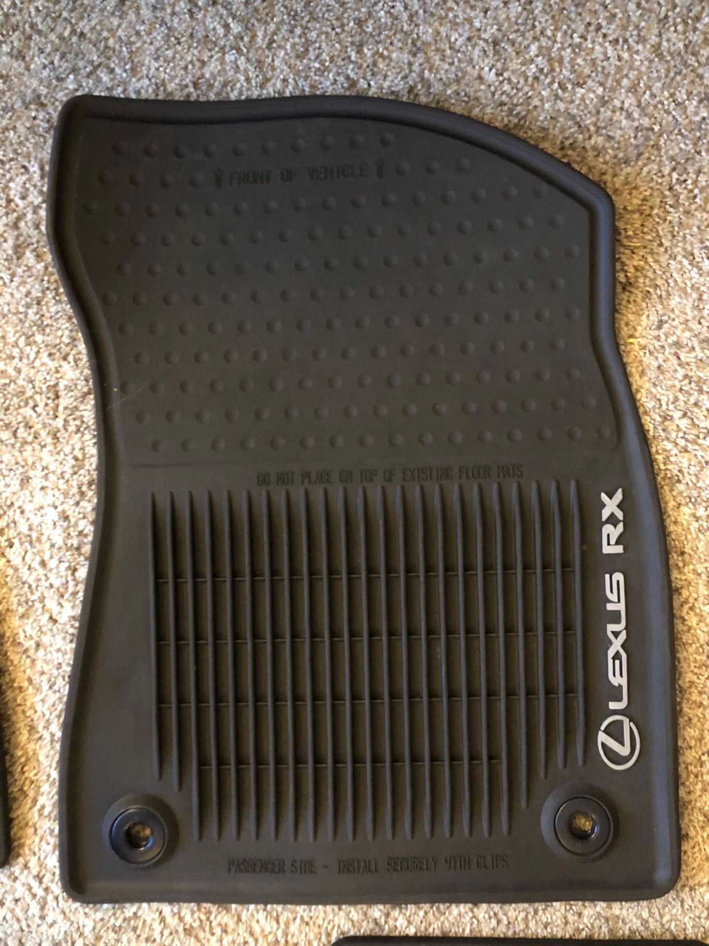 Lexus RX 350 Floor Mats for Sale in Vista, CA OfferUp