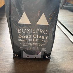BoxiePro Deep Clean Clumping Clay Cat Litter