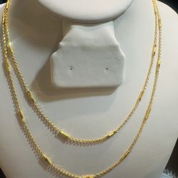 24K YellowGold | Necklaces