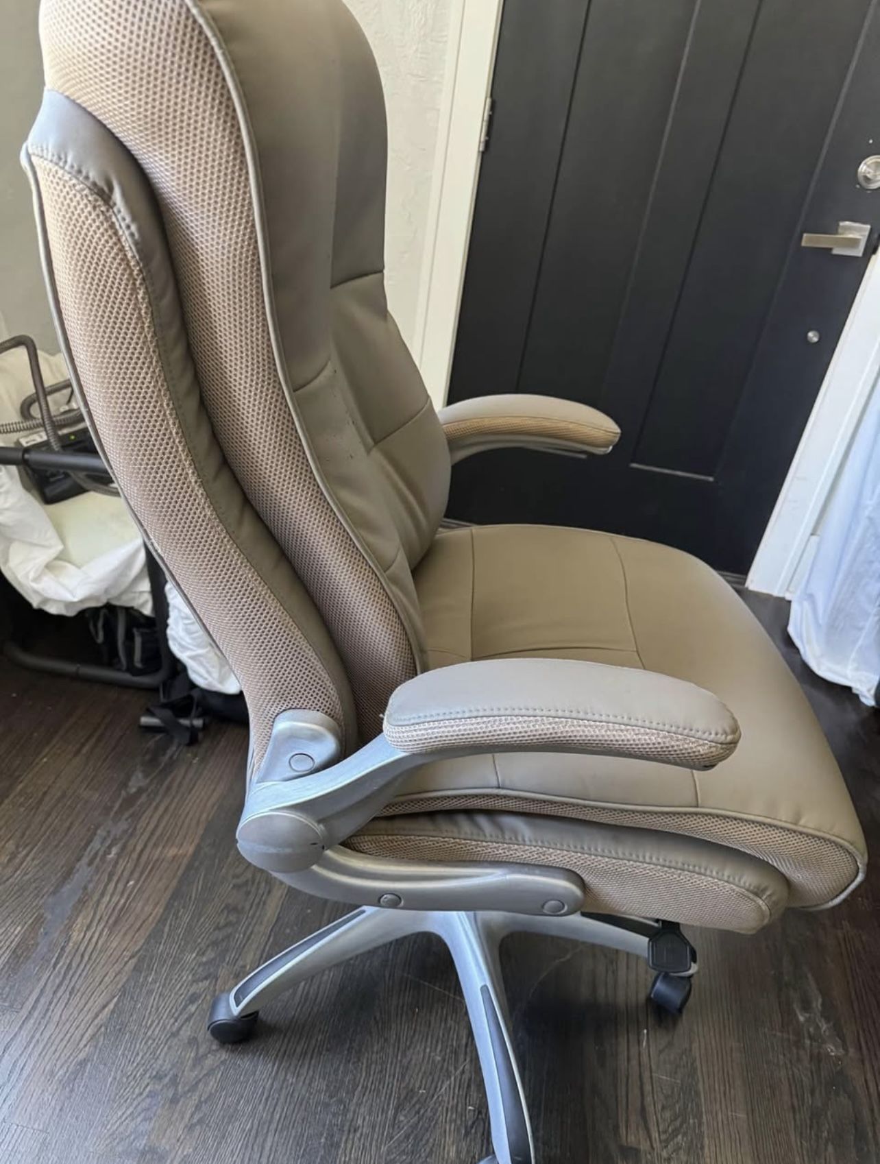 Realspace® Ampresso Big Tall Bonded Leather High Back Office