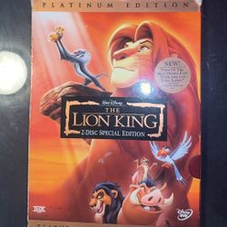 Disney’s The Lion King - Platinum Edition Dvd